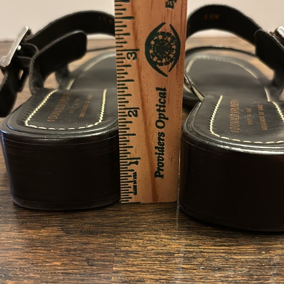 Donald J Pliner Metalic Gator Pattern sandals size 9.5N - Picture 3 of 9